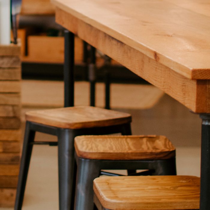 Detalle de madera de pino